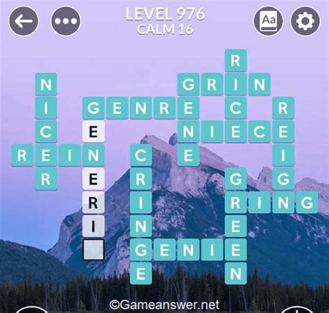 wordscapes level 976